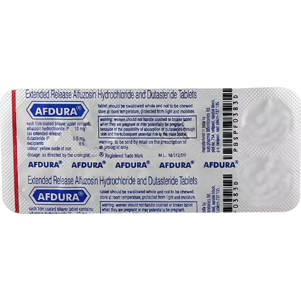 AFDURA 10/0.5 MG TABLET