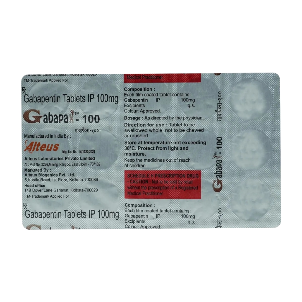 GABAPAX 100 TABLET