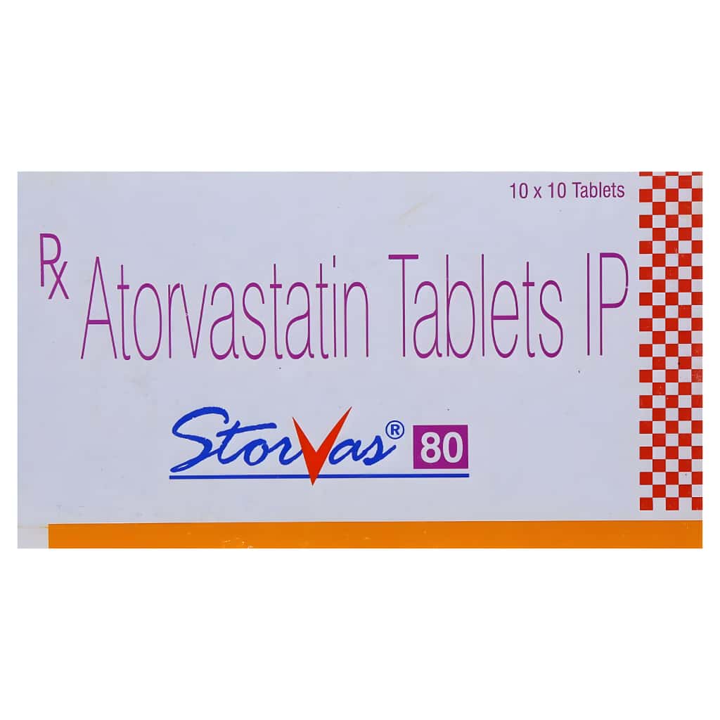 STORVAS 80 MG TABLET