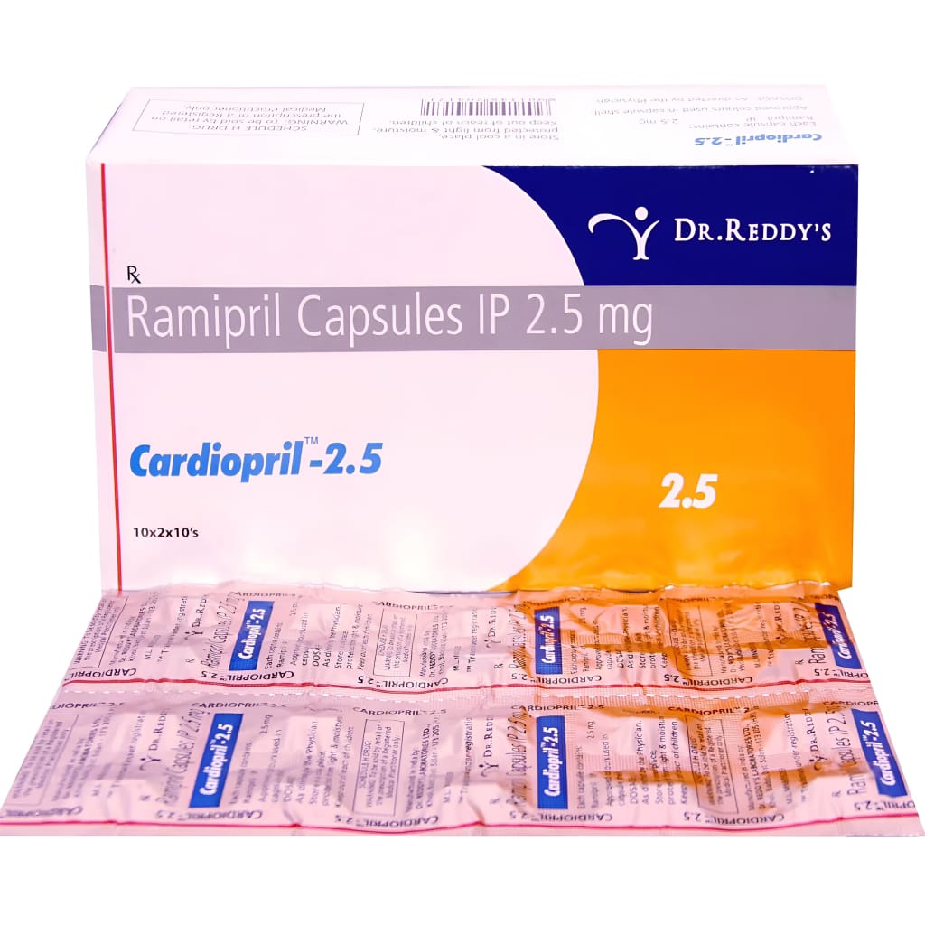 CARDIOPRIL 2.5MG CAPSULE