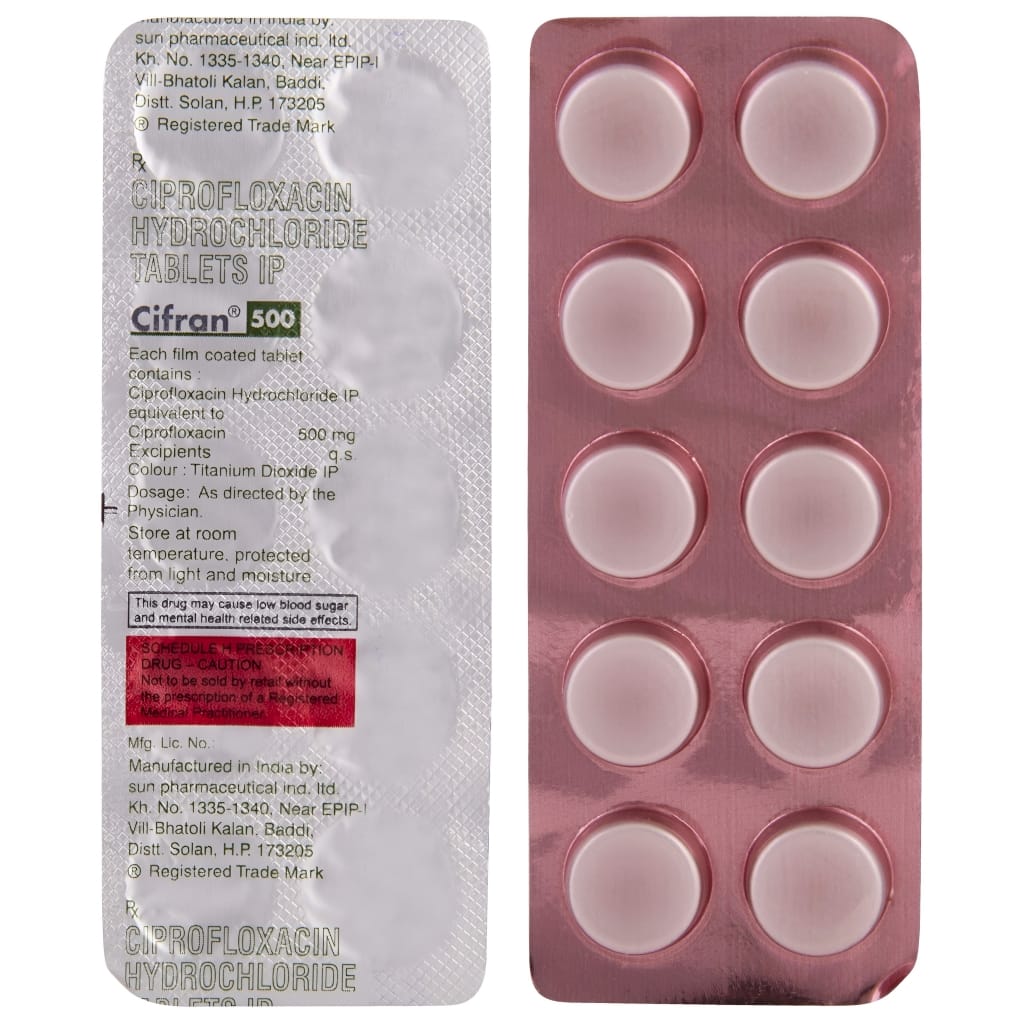CIFRAN 500 MG TABLET