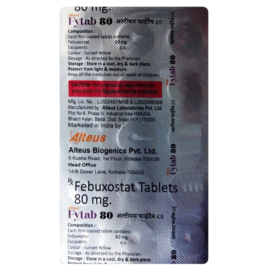 FYTAB 80MG TABLET