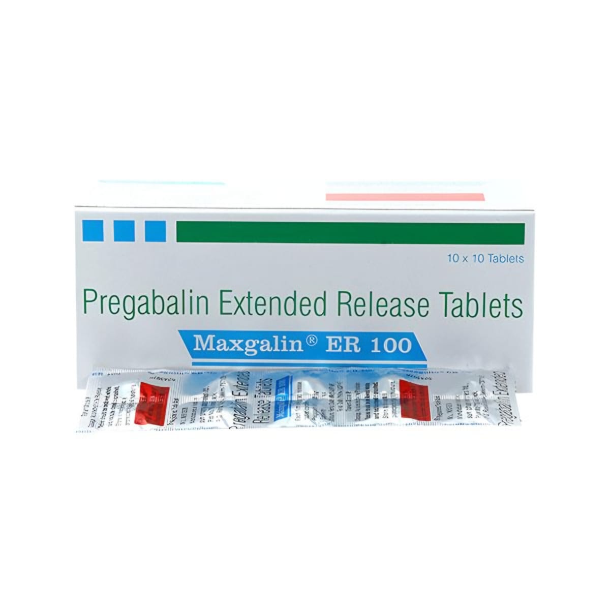 MAXGALIN ER 100 MG TABLET ER