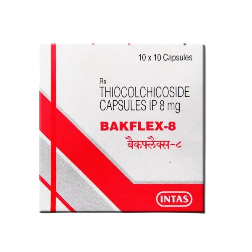 BAKFLEX 8MG CAPSULE