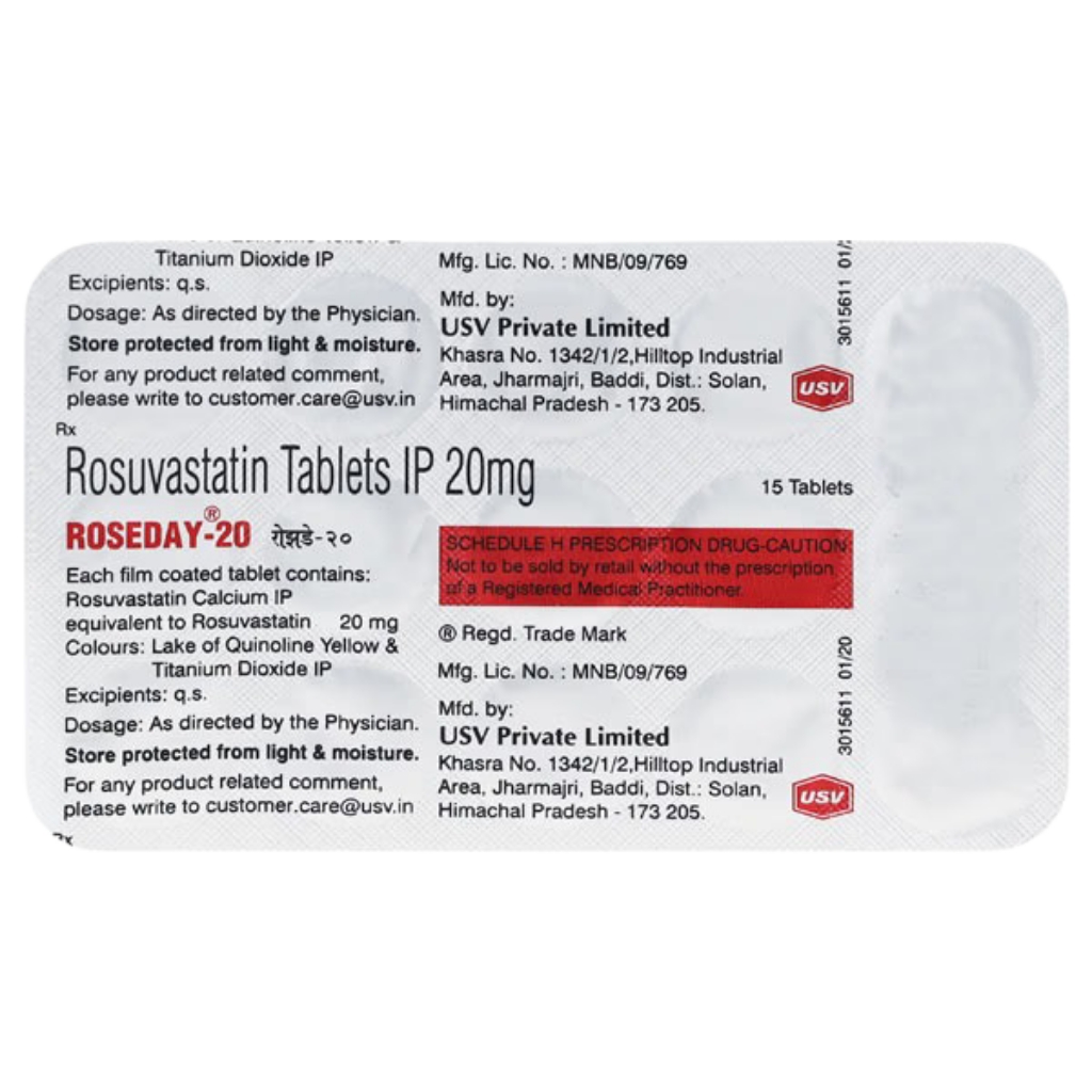 ROSEDAY 20 TABLET