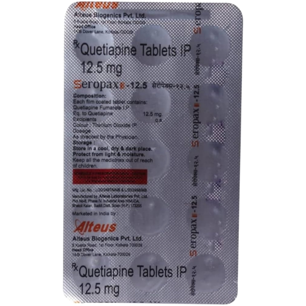 SEROPAX 12.5MG TABLET