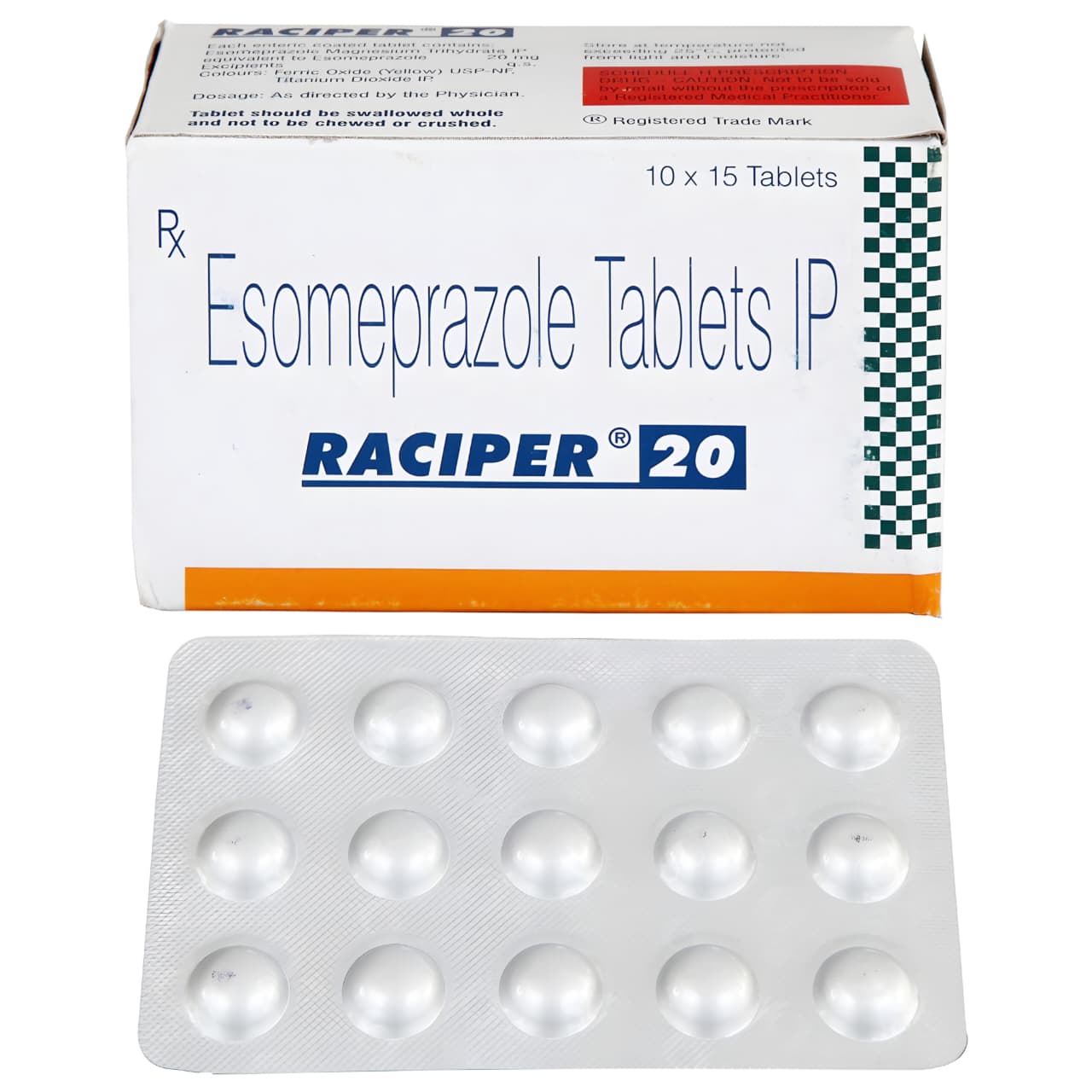 RACIPER 20 MG TABLET