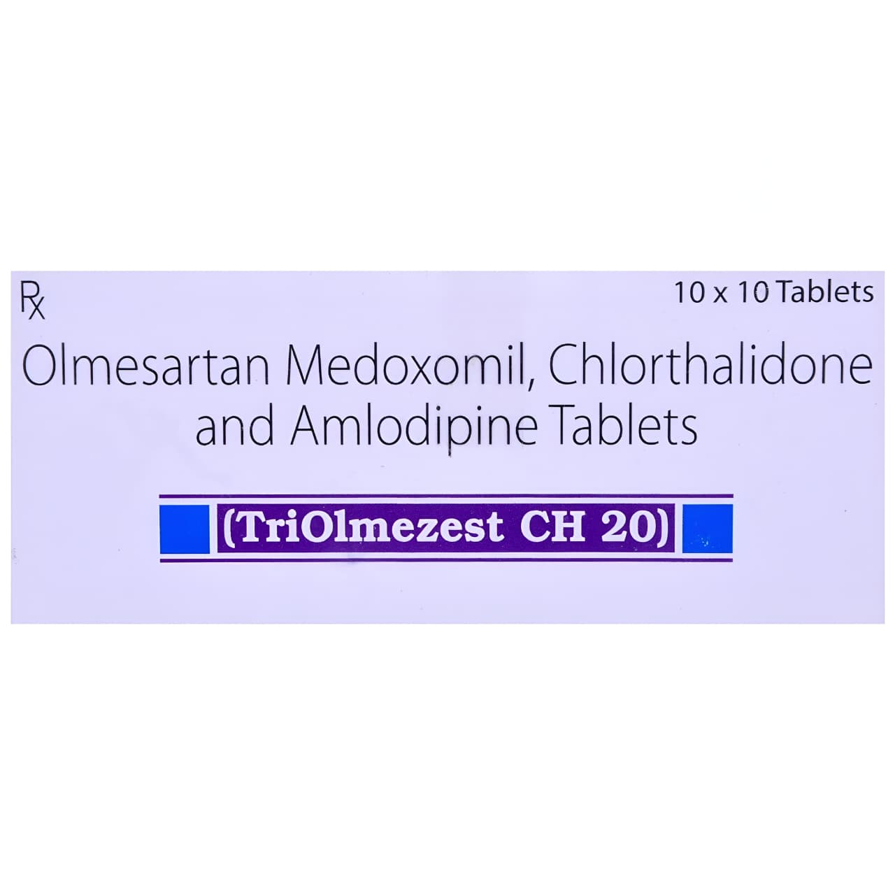 TRIOLMEZEST CH 20 MG TABLET