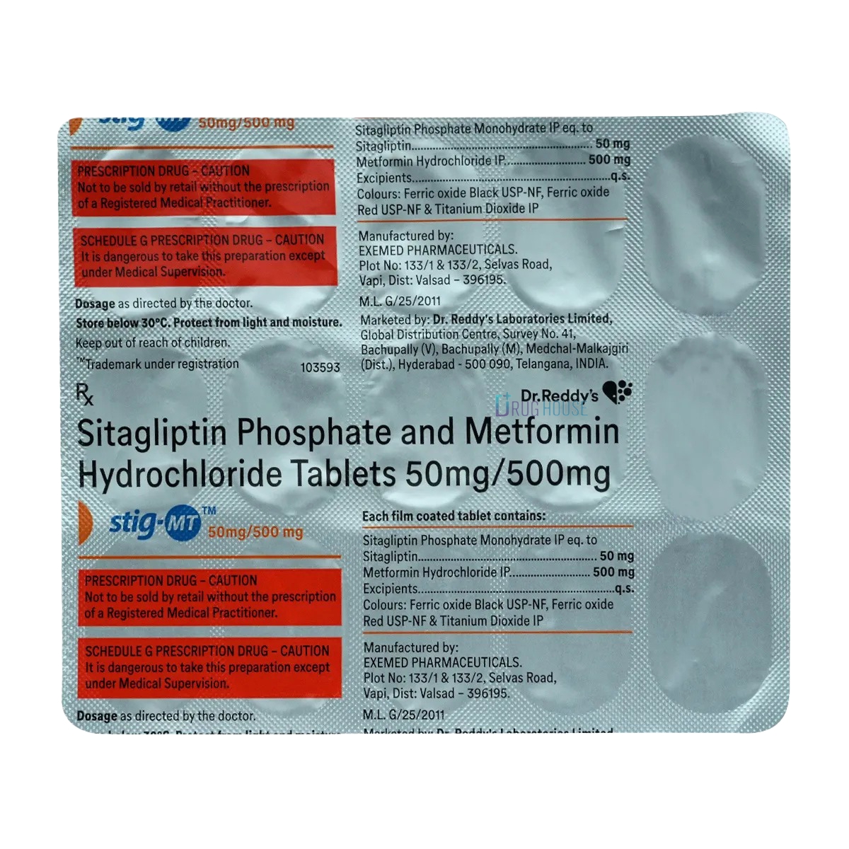 STIG-MT 500 MG TABLET