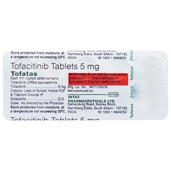 TOFATAS 5MG TABLET