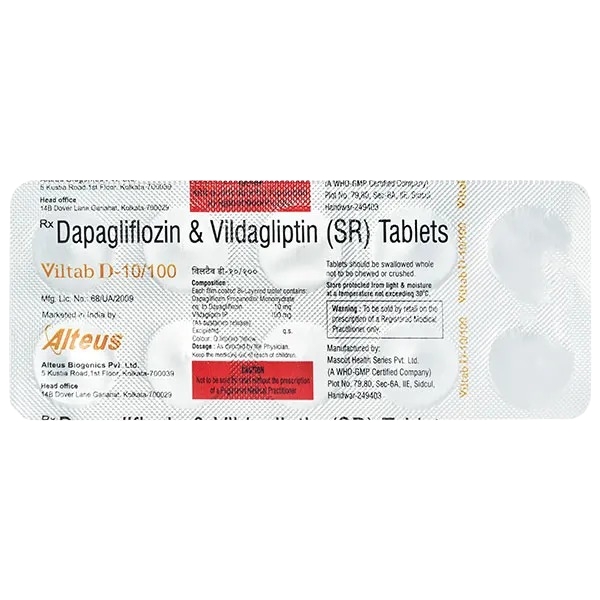 VILTAB D 10/100 TABLET