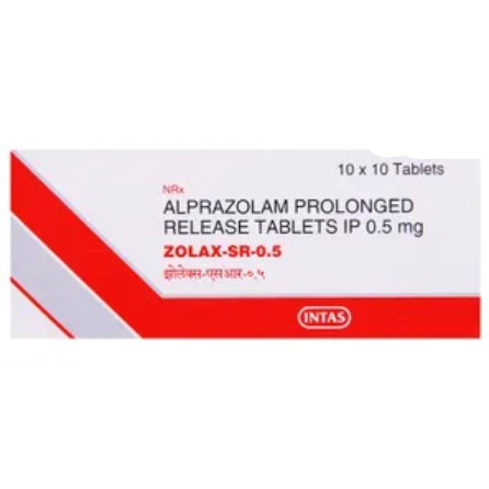 ZOLAX SR 0.5MG TABLET