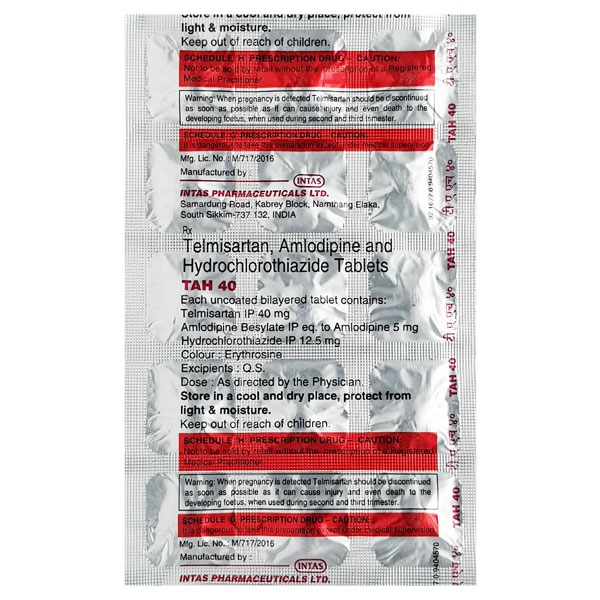 TAH 40 TABLET