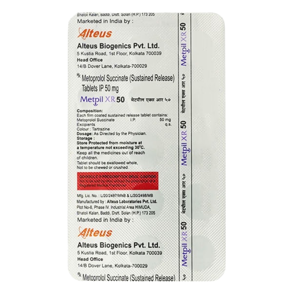 METPIL-XR 50MG TABLET