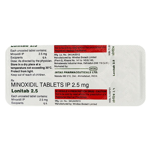 LONITAB 2.5MG TABLET