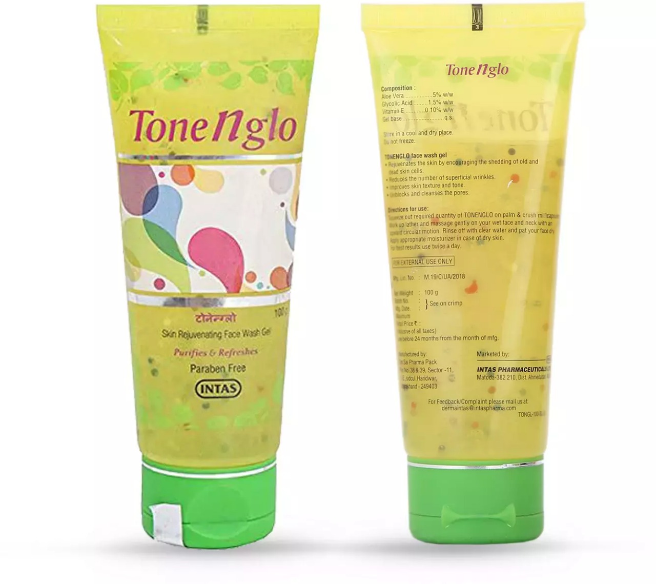 TONENGLO FACEWASH GEL