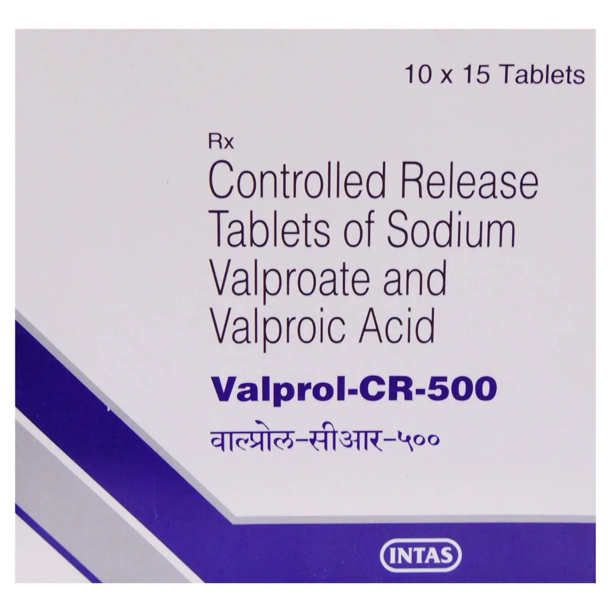 VALPROL CR 500 MG TABLET