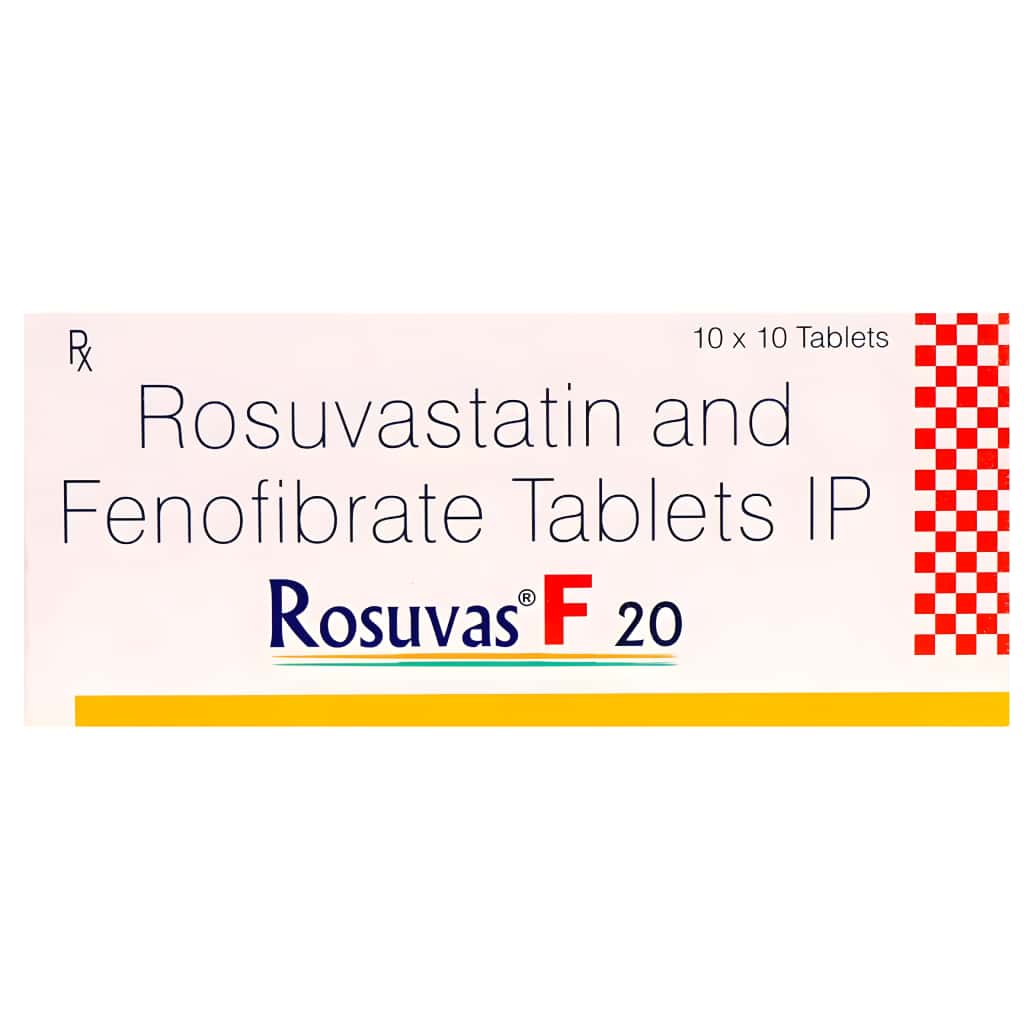 ROSUVAS F 20 MG TABLET