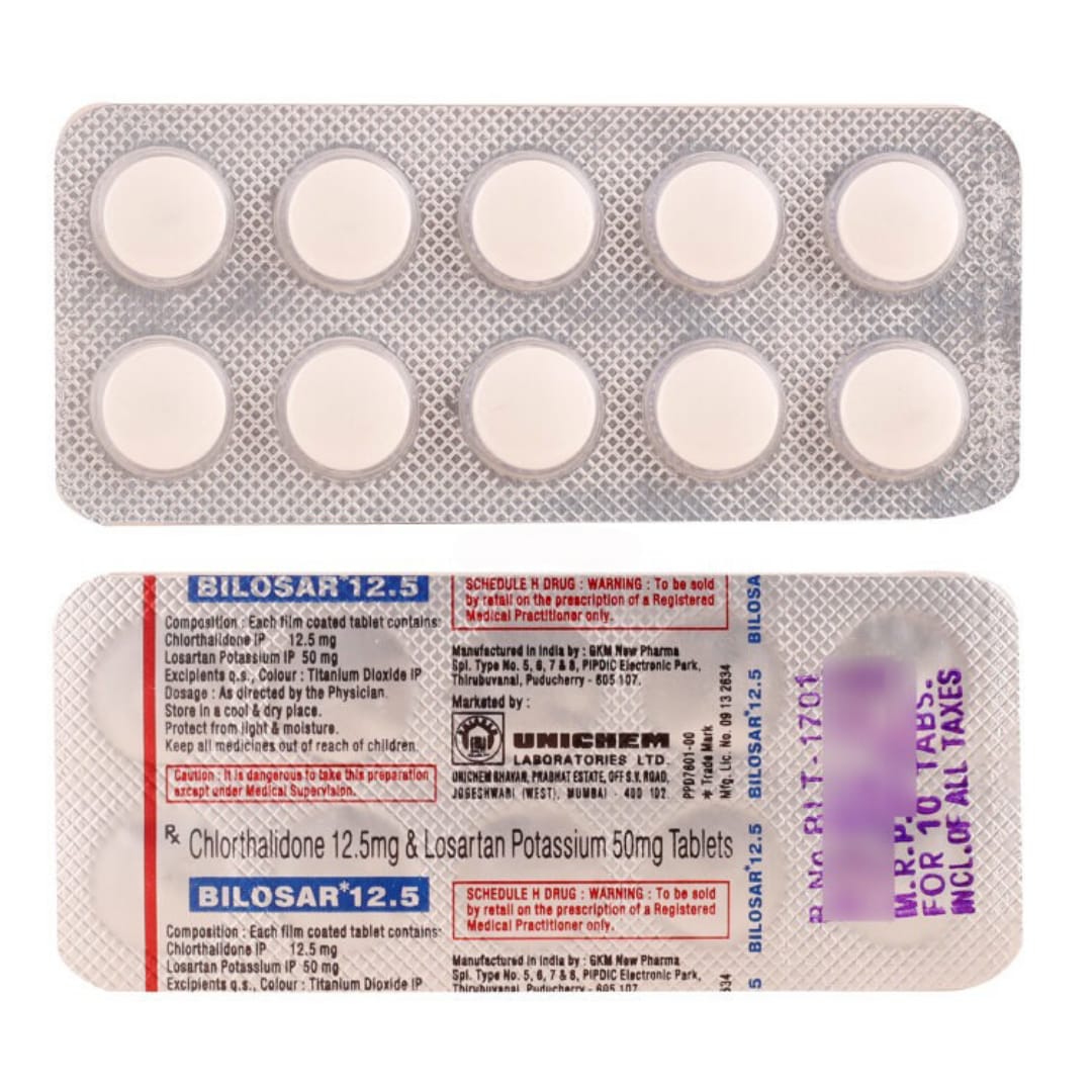 BILOSAR 12.5MG