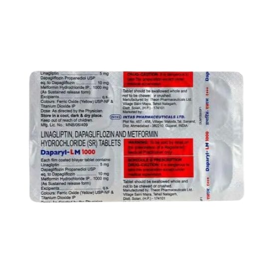 DAPARYL LM 1000 TABLET