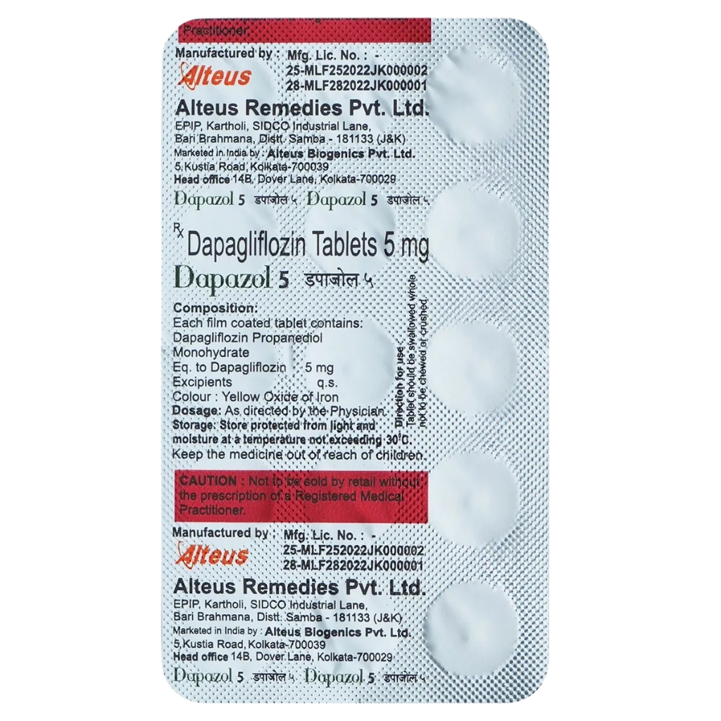 DAPAZOL 5 TABLET