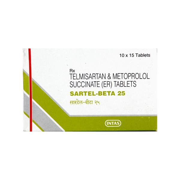SARTEL BETA 25 TABLET