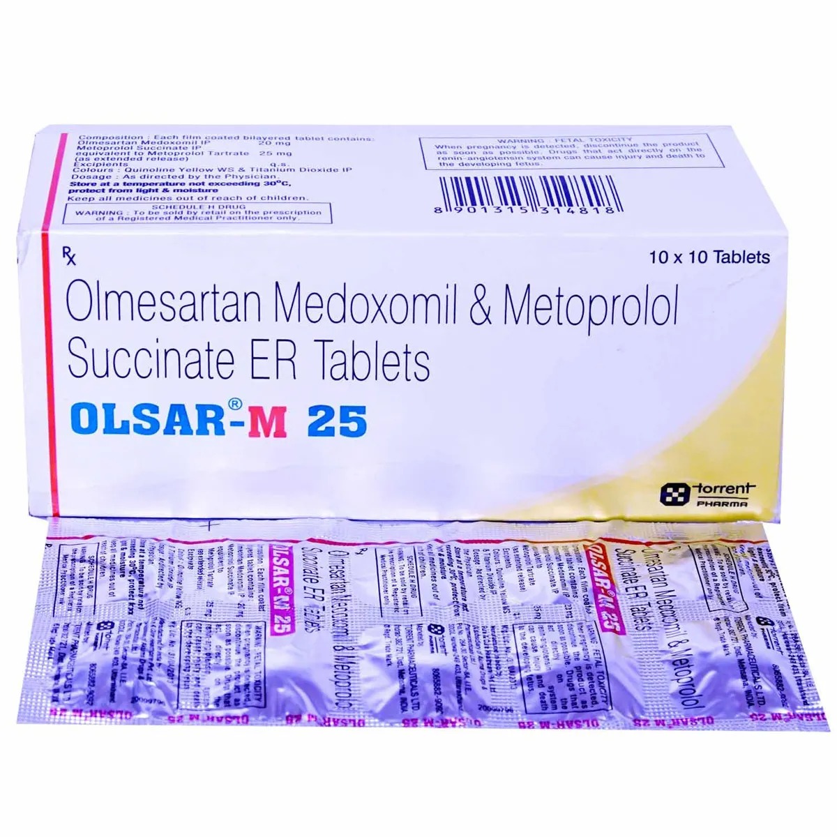 OLSAR M 25 TABLET