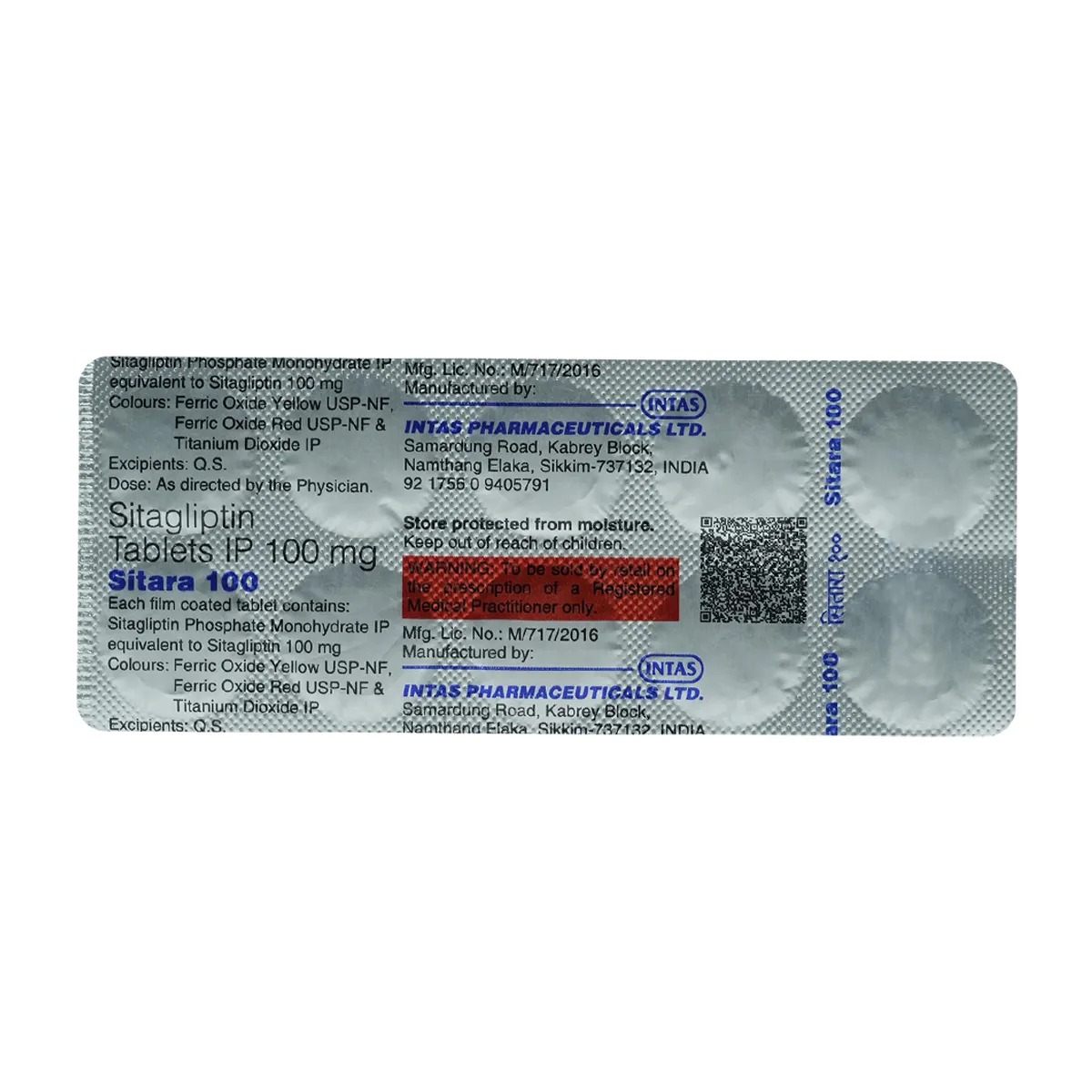 SITARA 100MG