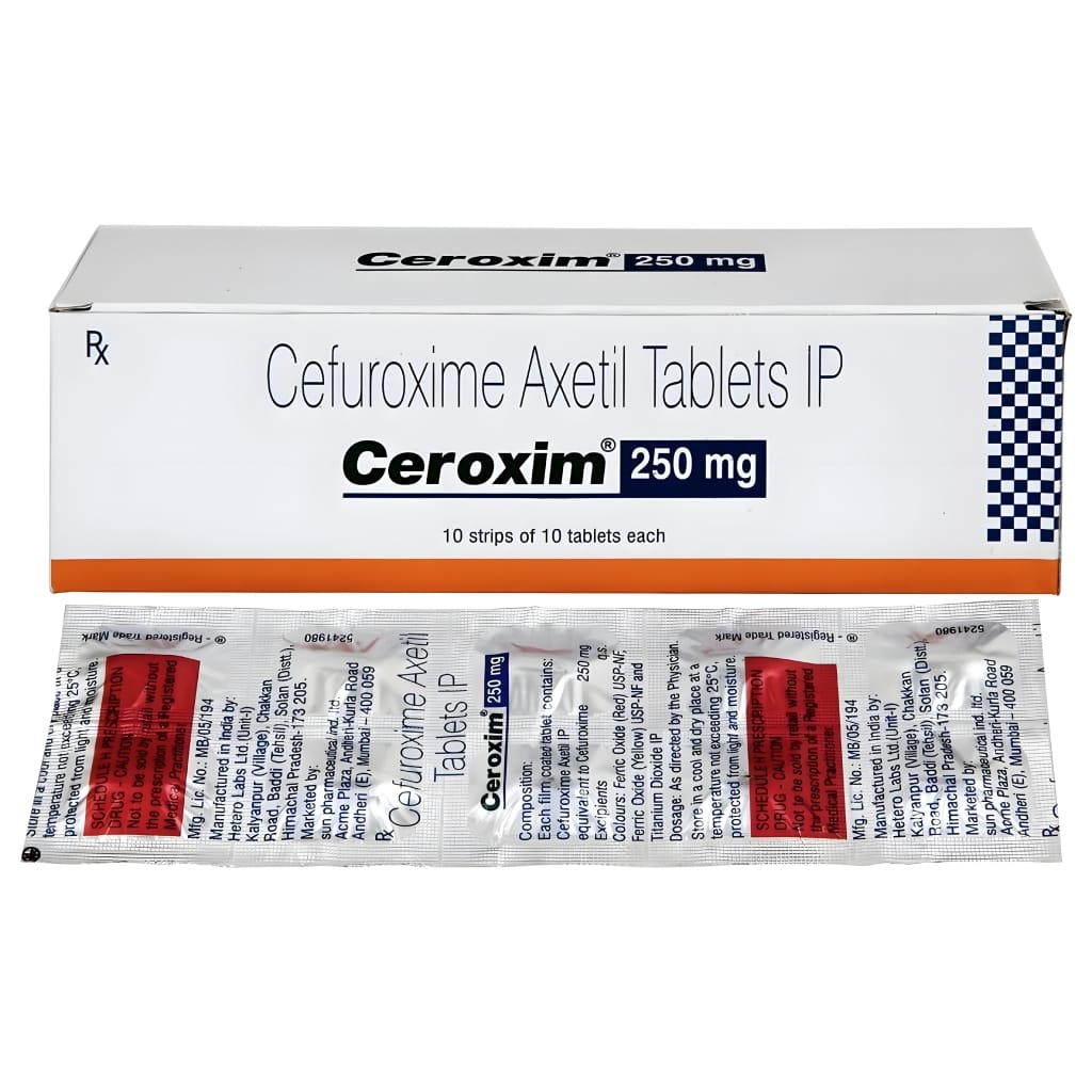 CEROXIM 250 MG TABLET
