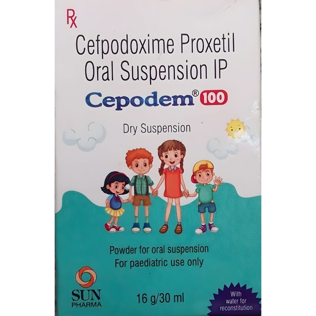 CEPODEM 100 MG SUSPENSION