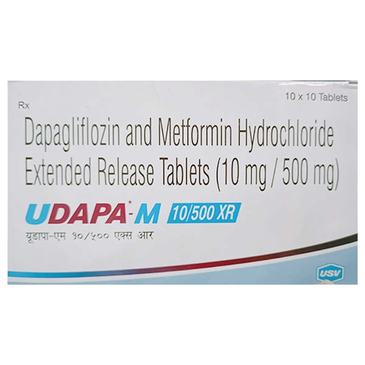 UDAPA M 10/500MG XR TABLET