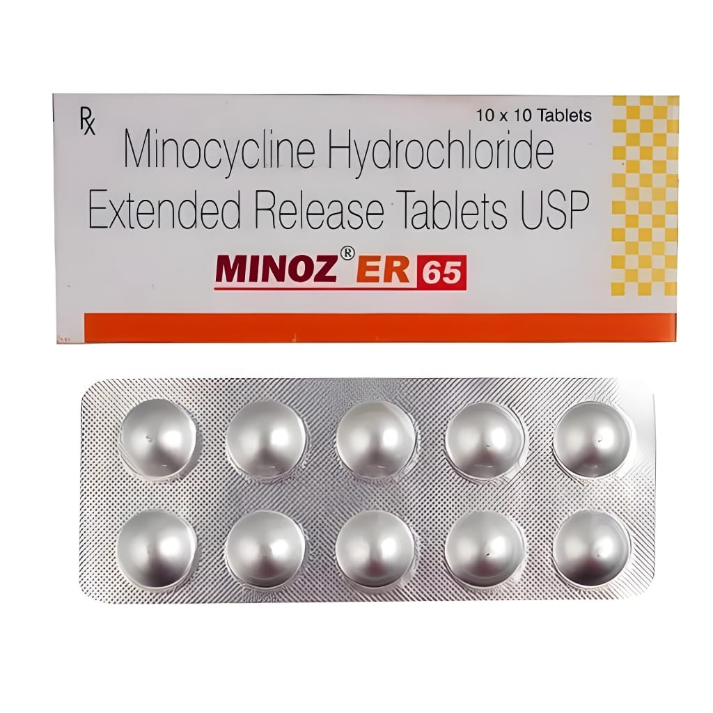 MINOZ 65 MG TABLET ER
