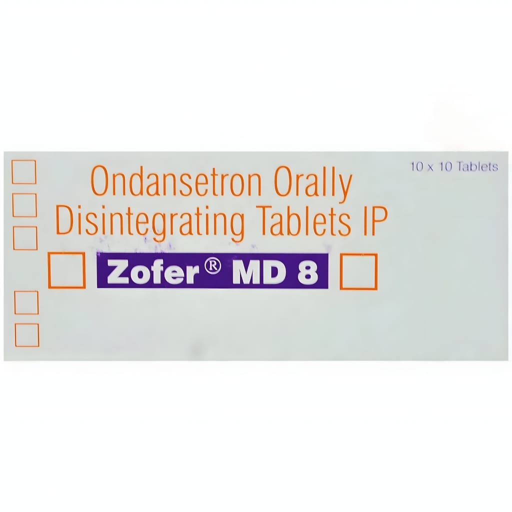 ZOFER MD 8 MG TABLET