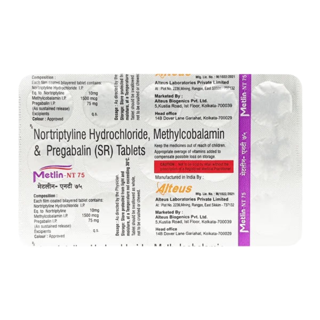 METLIN-NT 75MG TABLET