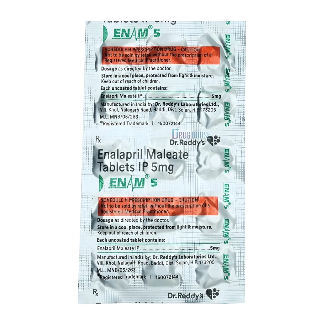 ENAM 5 MG TABLET