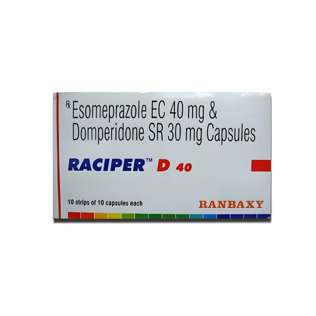RACIPER D 30/40 MG CAPSULE