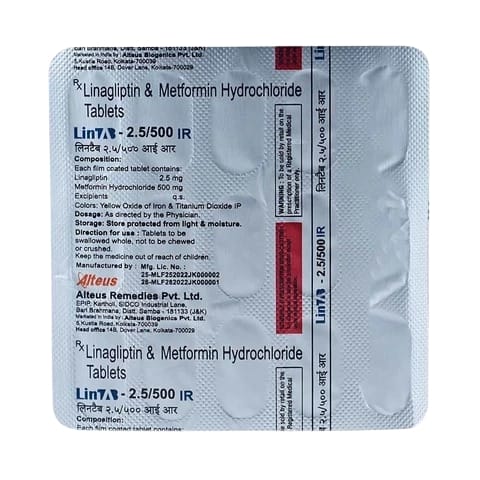 LINTAB 2.5/500 IR TABLET
