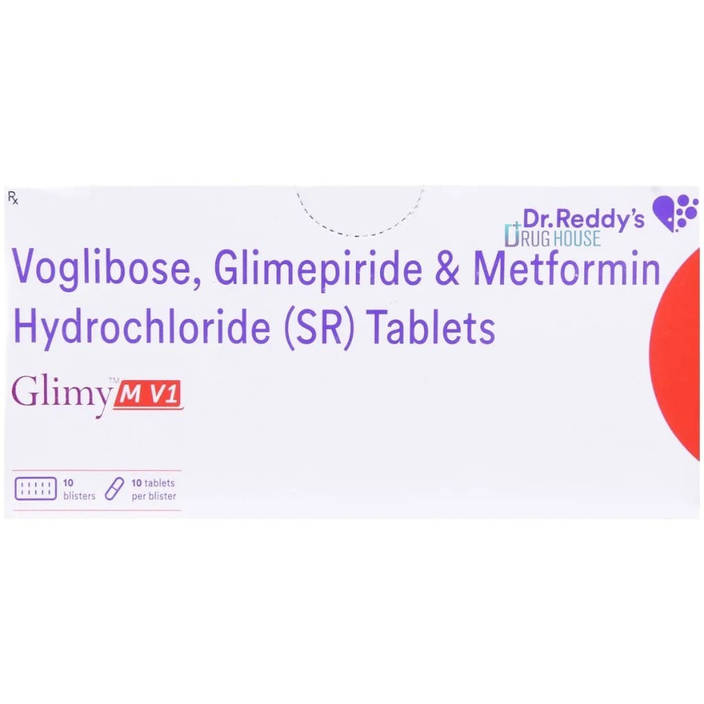 GLIMY MV 1 MG TABLET