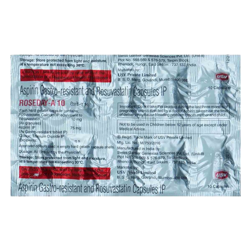 ROSEDAY A 10 CAPSULE