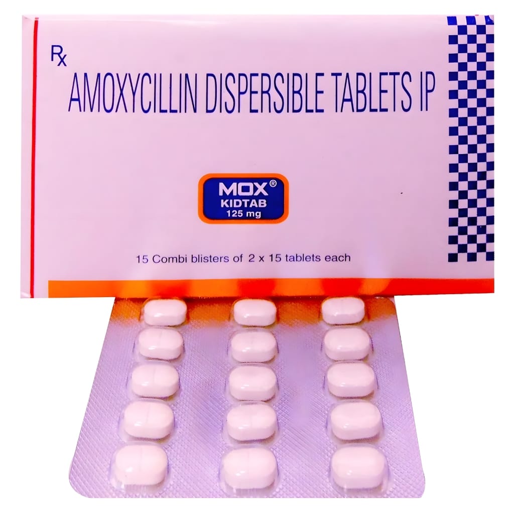 MOX KID 125 MG TABLET