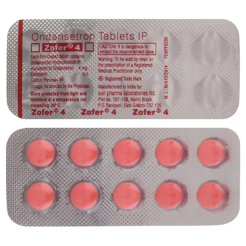 ZOFER 4 MG TABLET