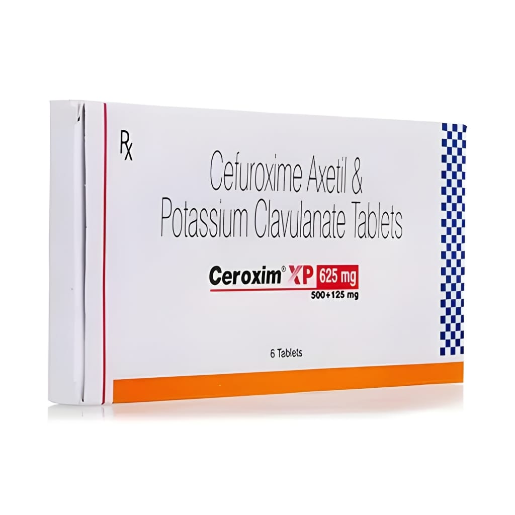 CEROXIM XP 500/125 MG TABLET