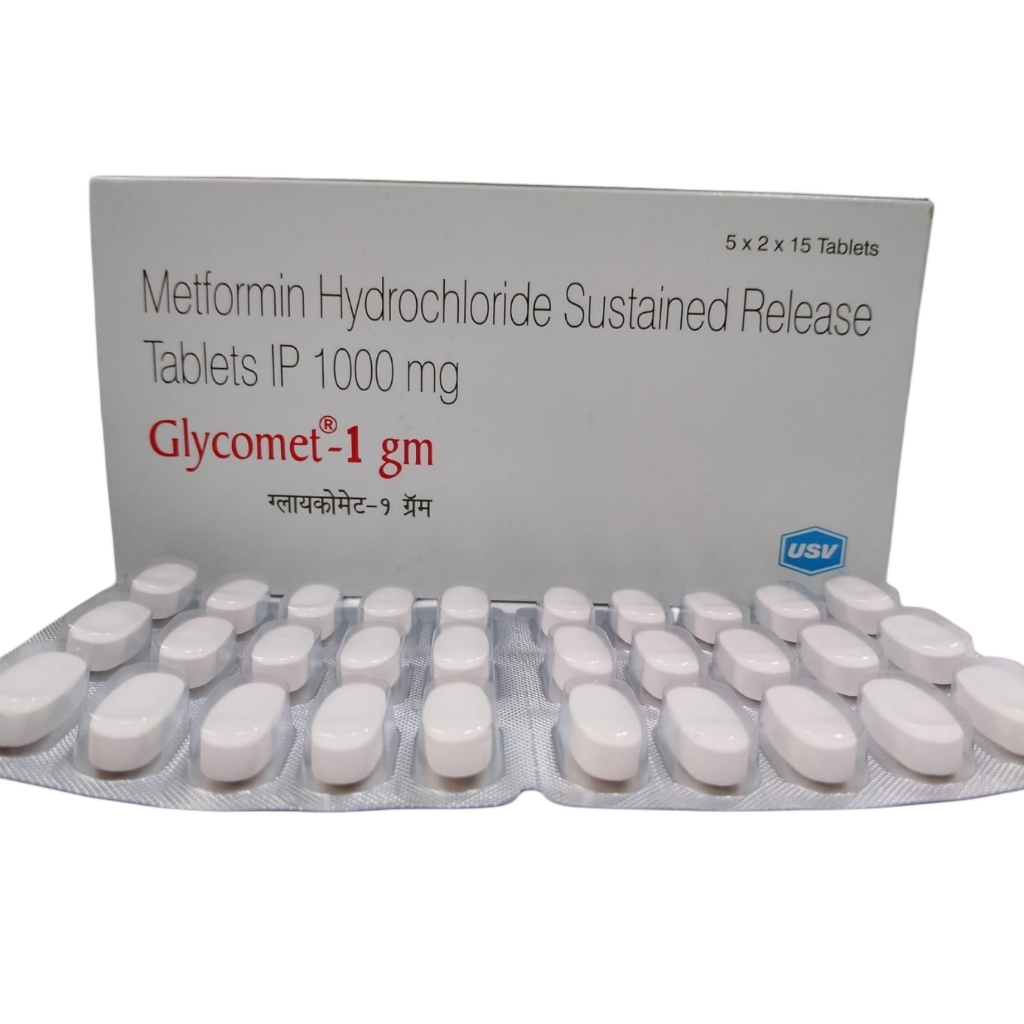 GLYCOMET 1GM TABLET