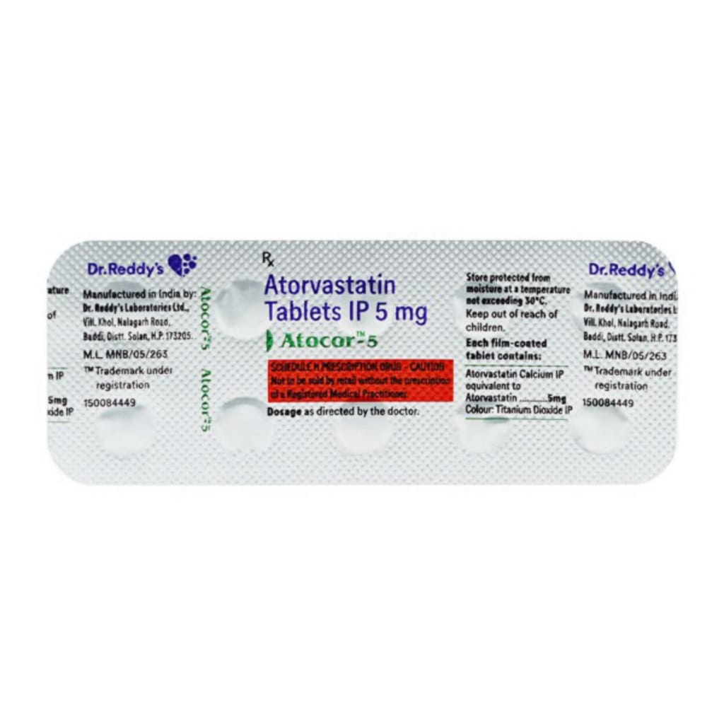 ATOCOR 5MG TABLET