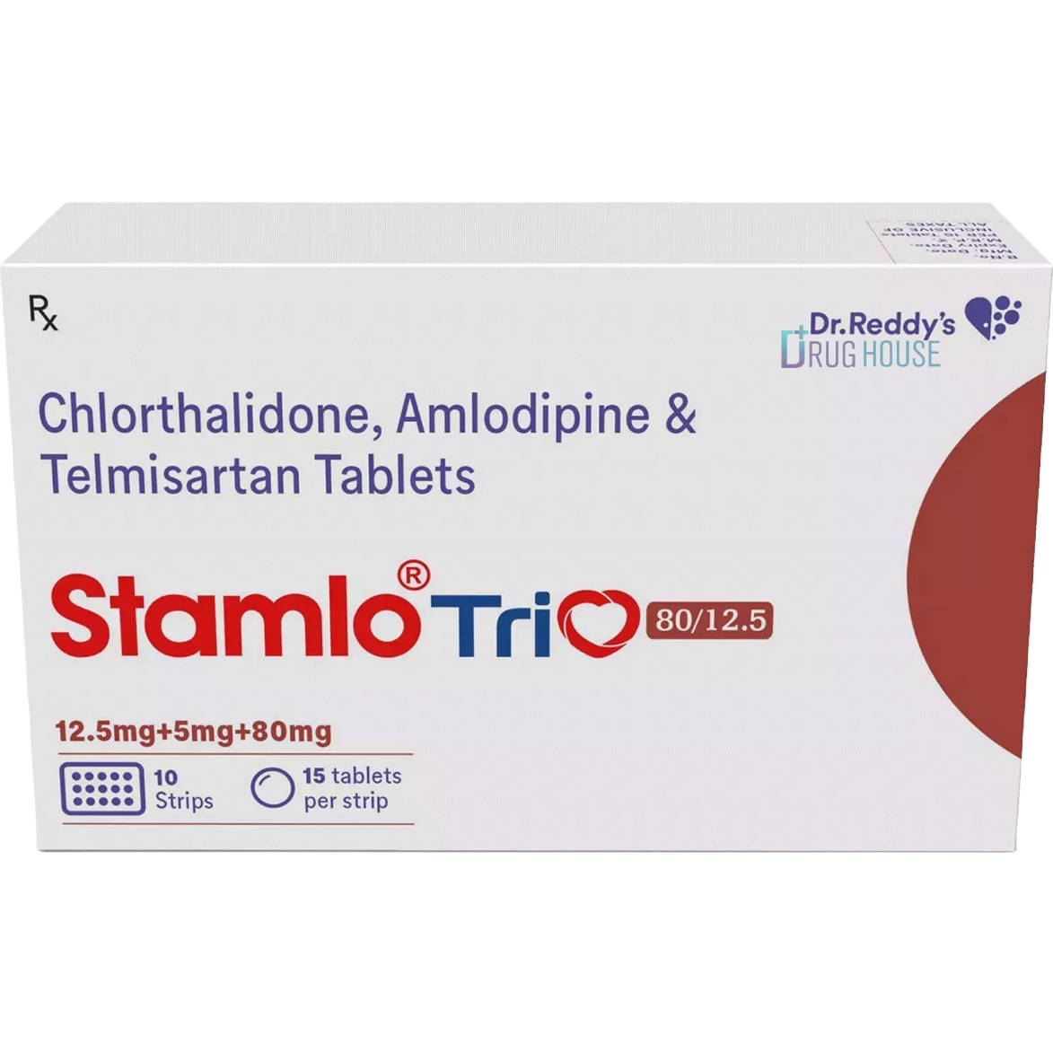 STAMLO TRIO 80MG TABLET