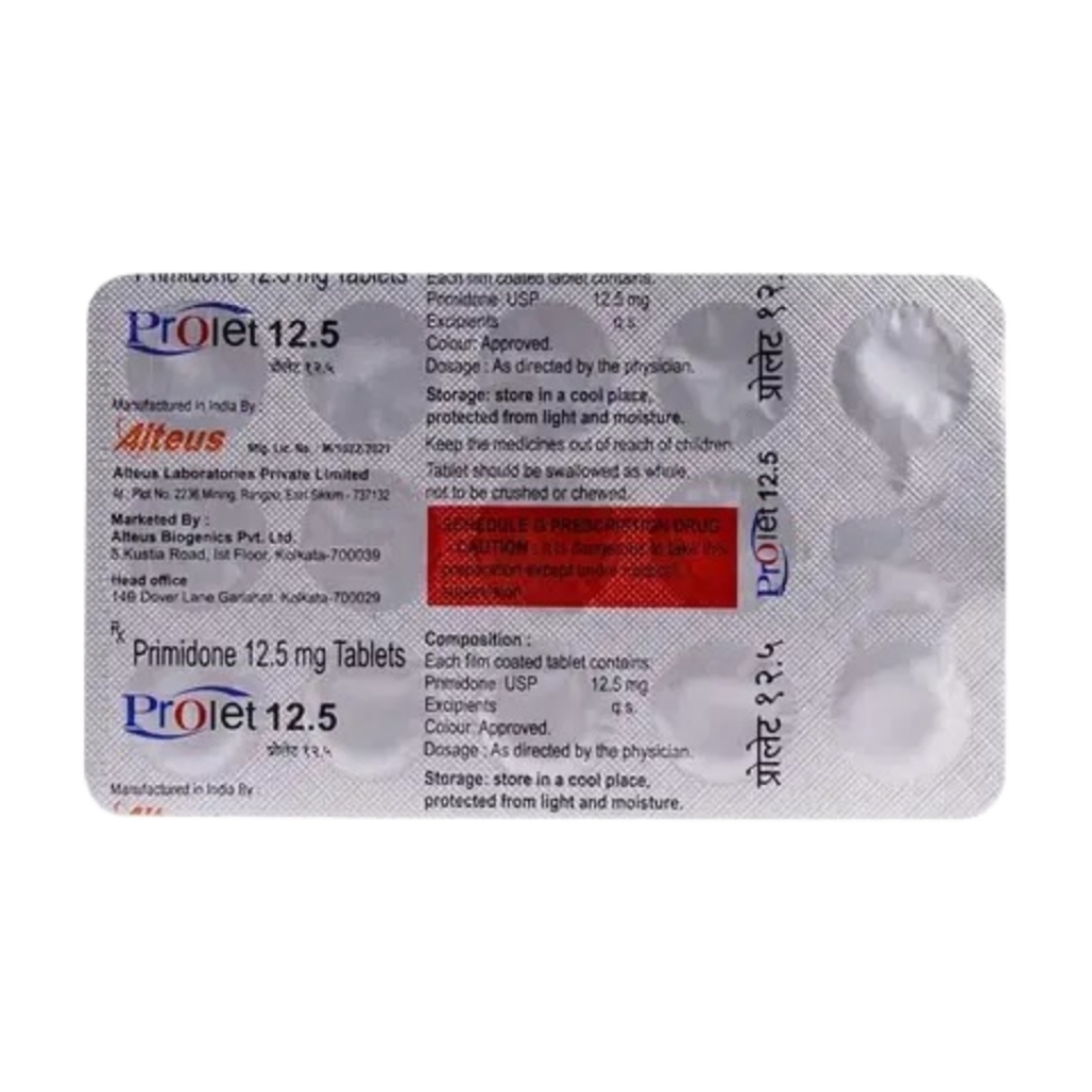 PROLET 12.5 MG TABLET