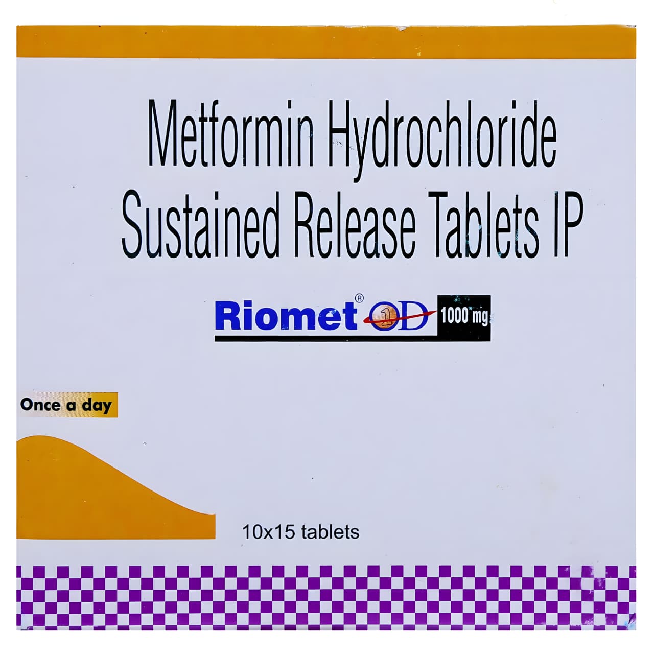 RIOMET OD 1000 MG TABLET