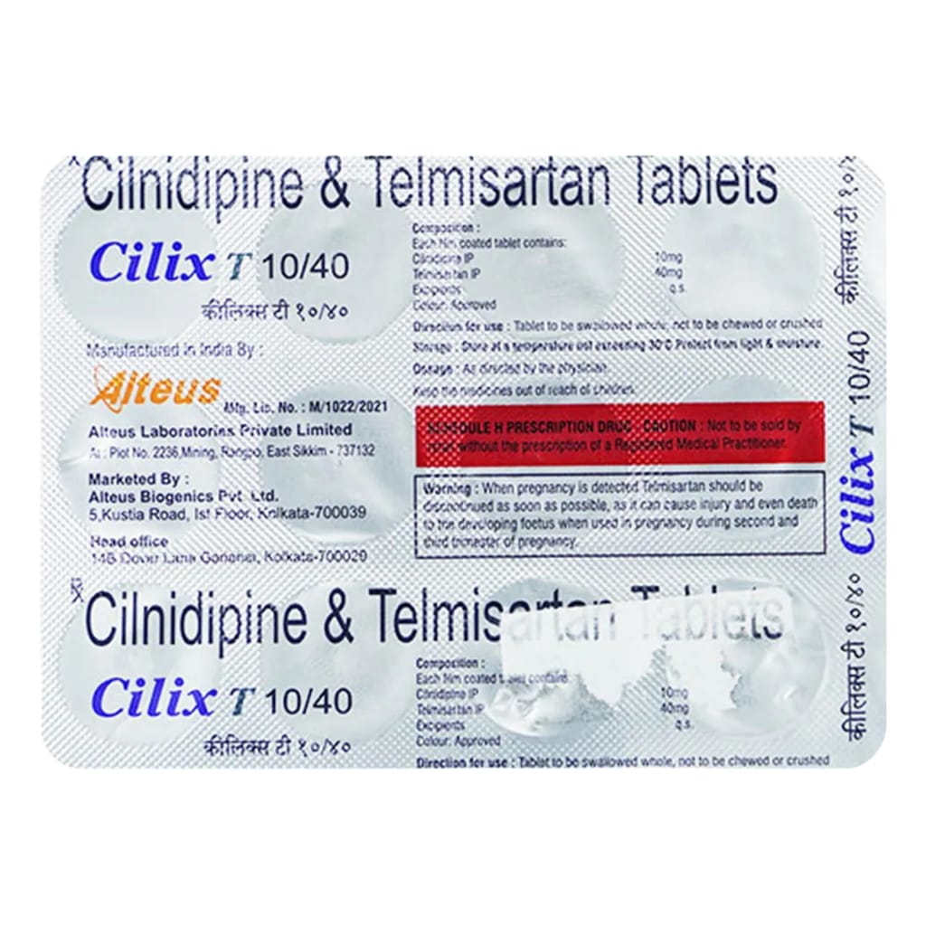 CILIX T 10/40MG TABLET