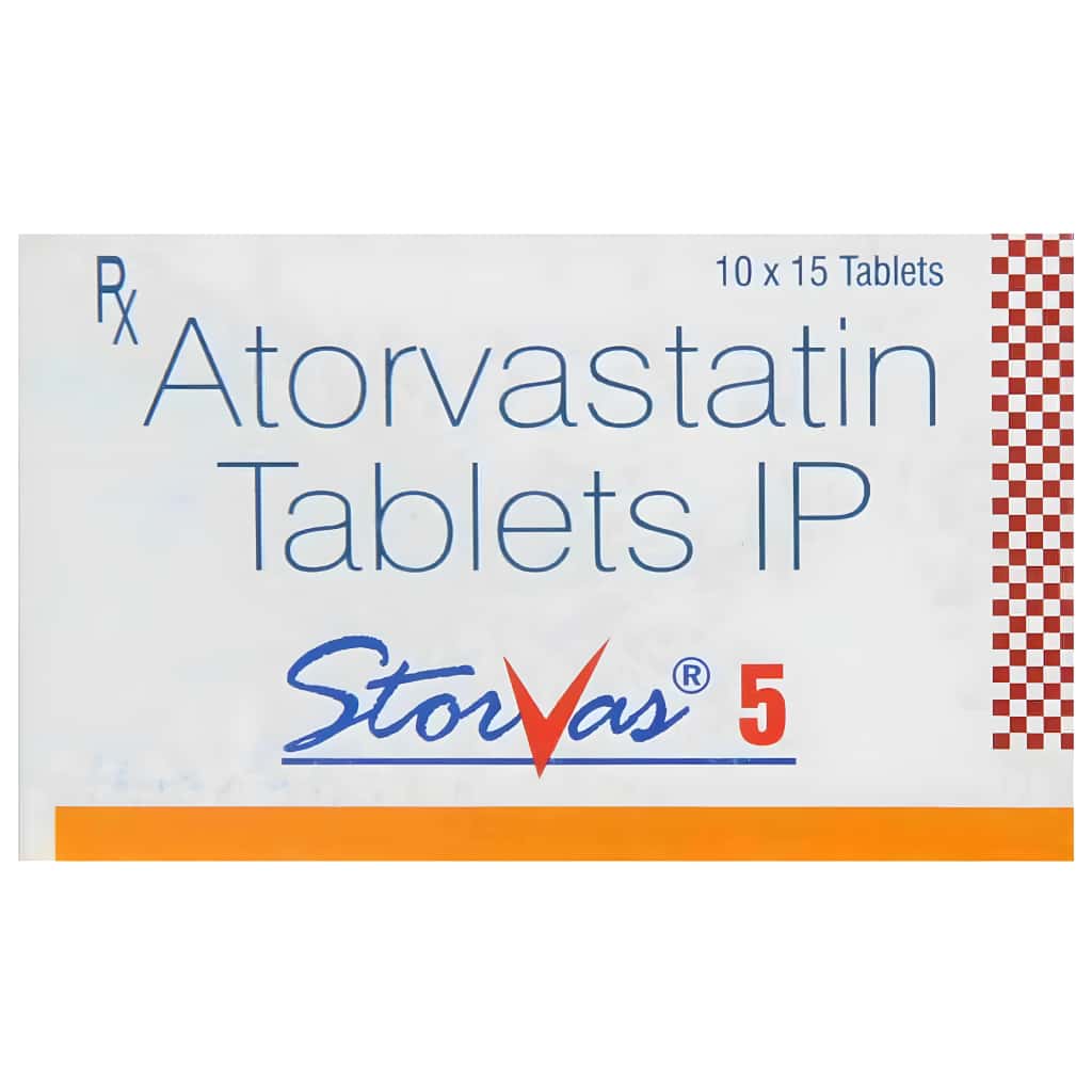 STORVAS 5 MG TABLET