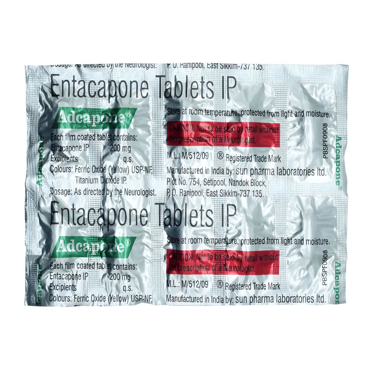ADCAPONE 200 MG TABLET